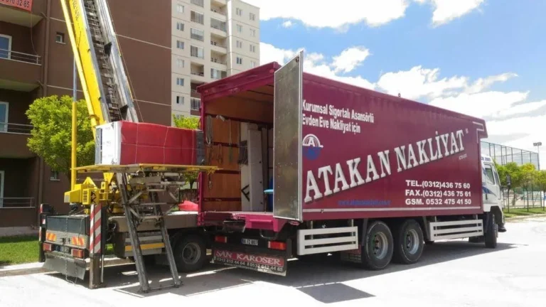 Asansörlü Nakliyat Ankara Fiyatları